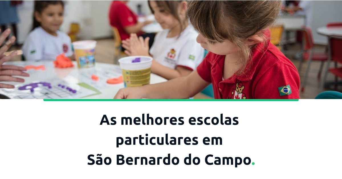 18 Melhores Escolas em São Bernardo do Campo