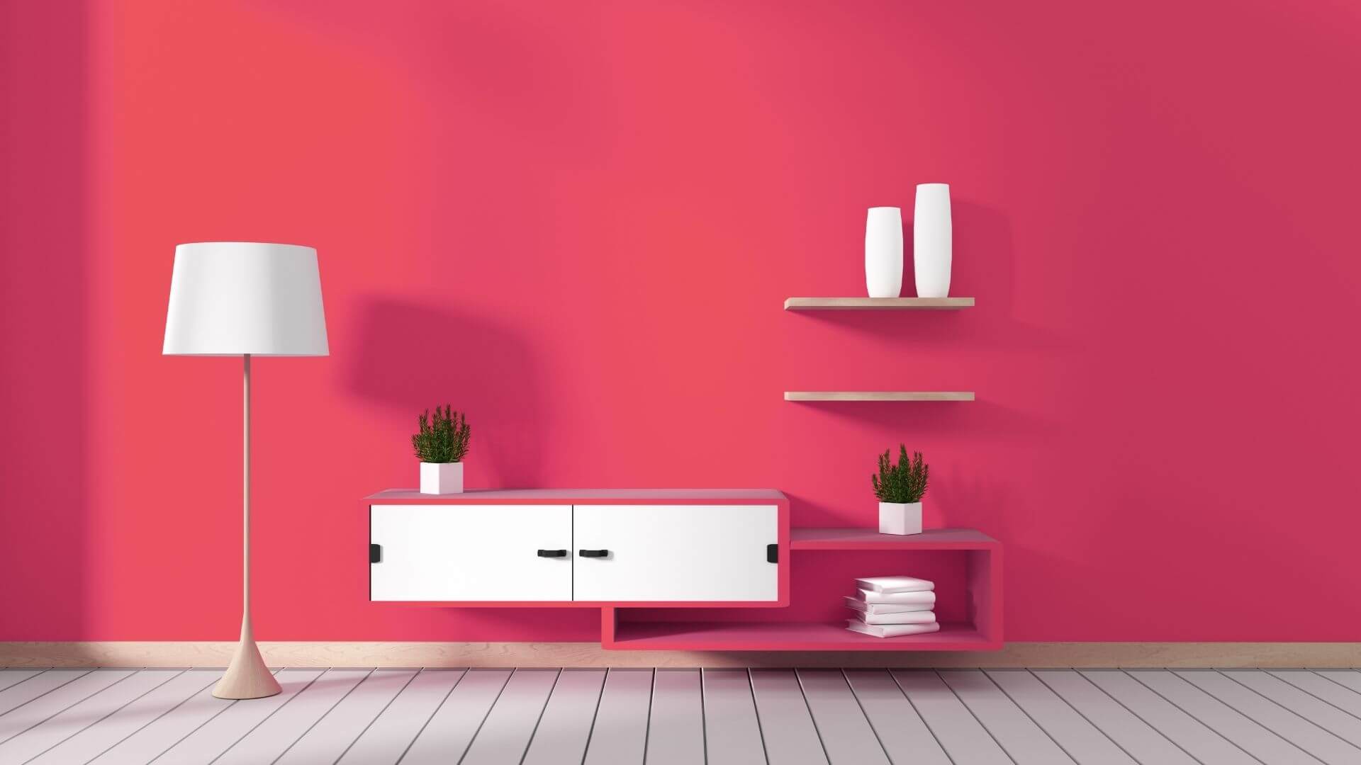 teste de cores nos aplicativos de decoração